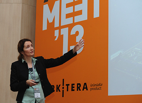 Caroline Bos -  Speaker at ARKIMEET 2013 in Turkey