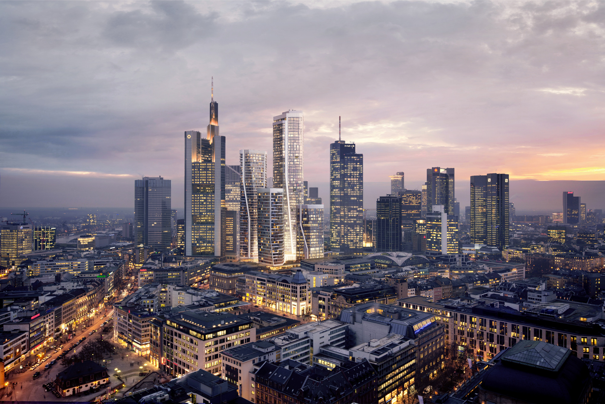 A 'City for All' - UNStudio unanimous winner of the architectural competition for the former Deutsche Bank site in Frankfurt