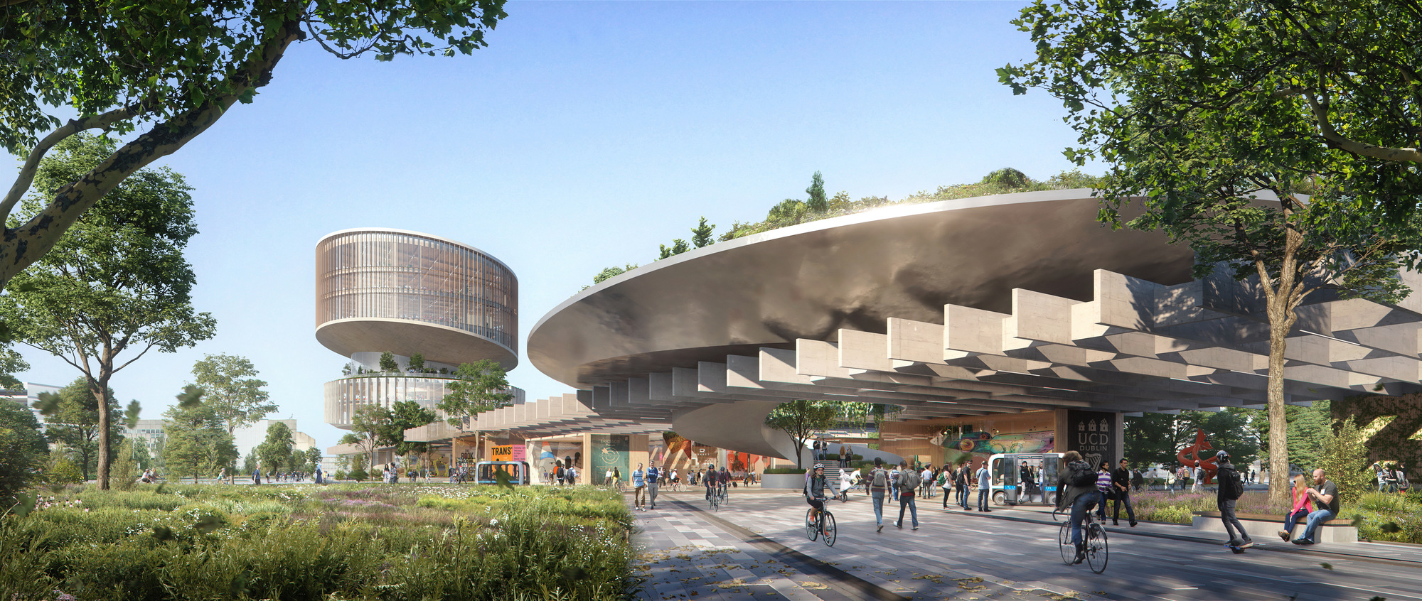 都柏林大学未来校园设计发表