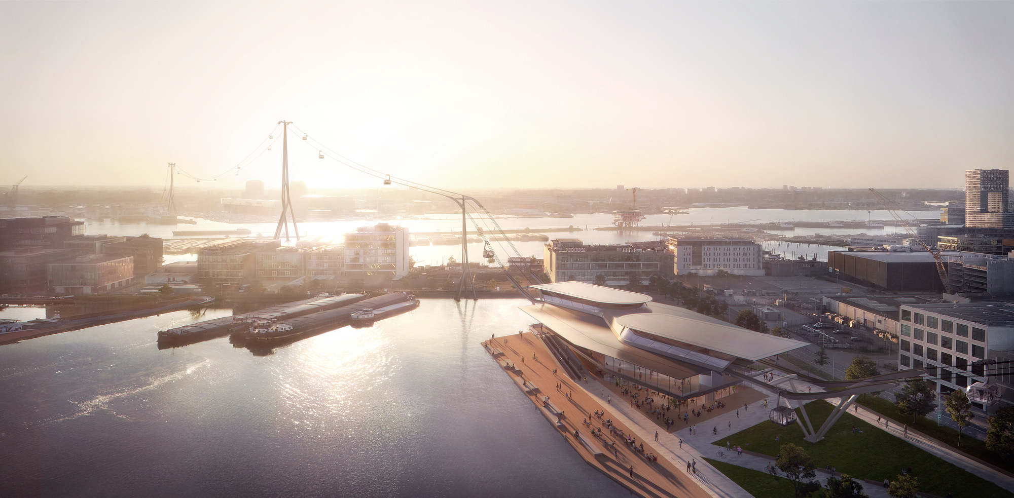 Amsterdam City Council Gives Support for IJbaan Cable Car