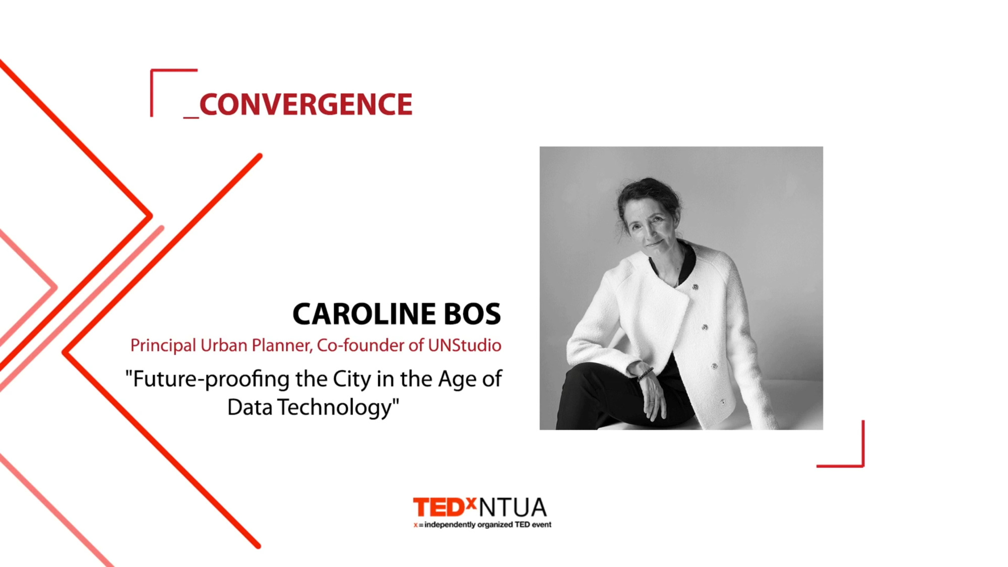Watch Caroline Bos' Tedx Talk : Future-proofing the City with Data technology