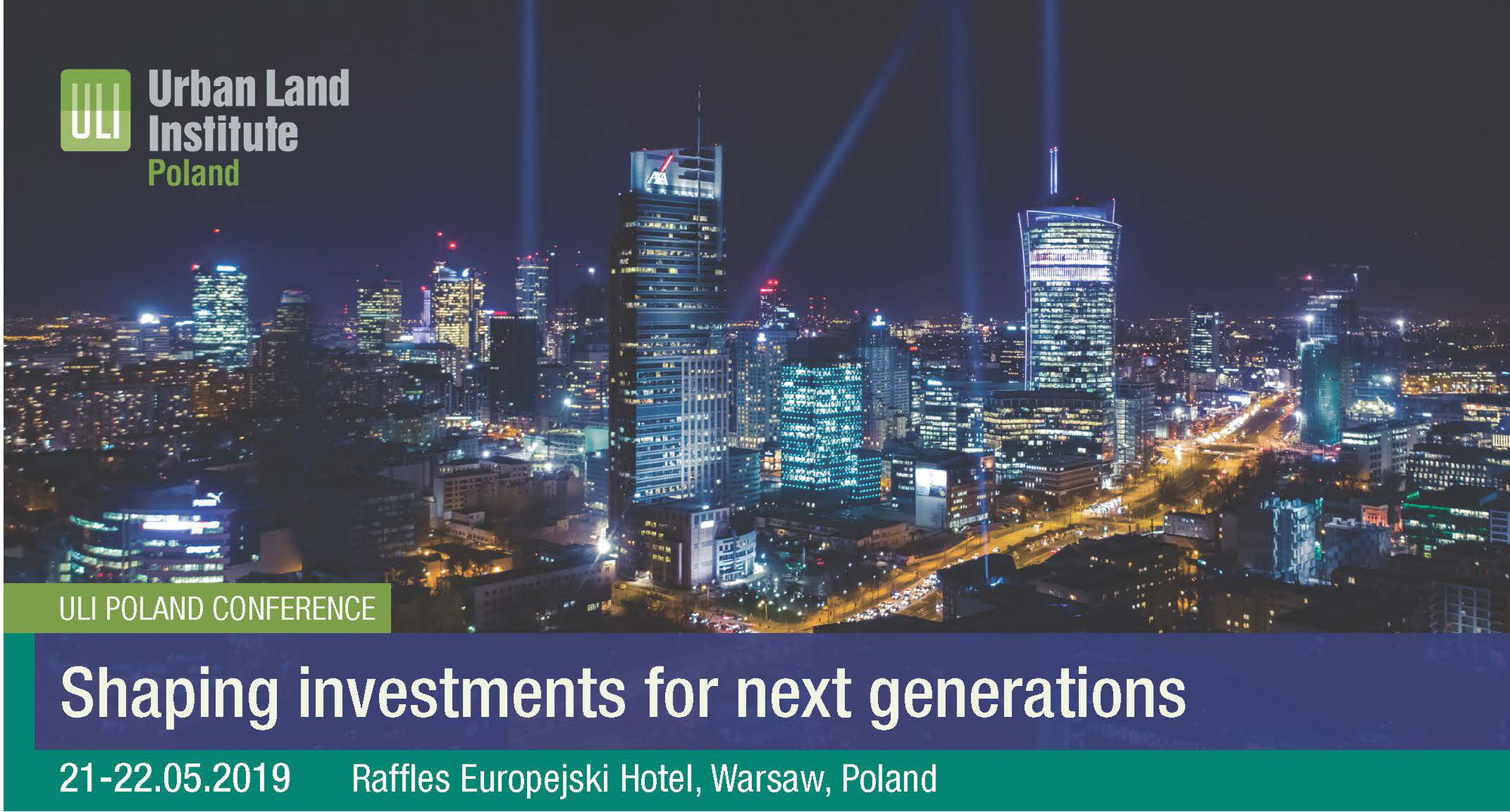 Arjan Dingsté discusses Innovation, Demographics & Real Estate at ULI Poland Conference