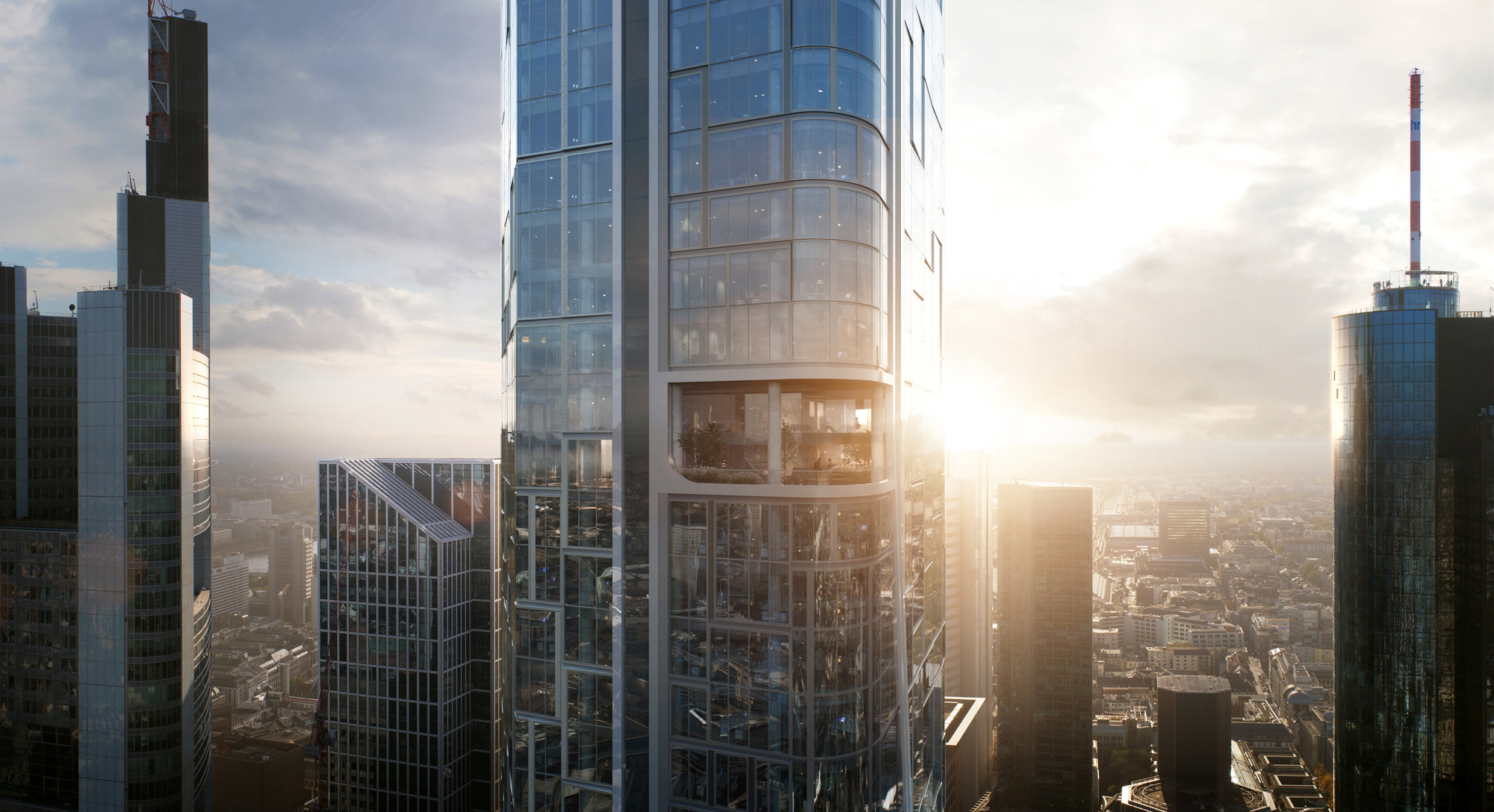 Frankfurt Gives the FOUR High-Rise Complex the Go-Ahead
