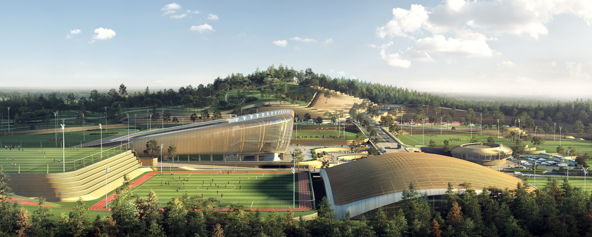 UNStudio 为韩国足球设计新家