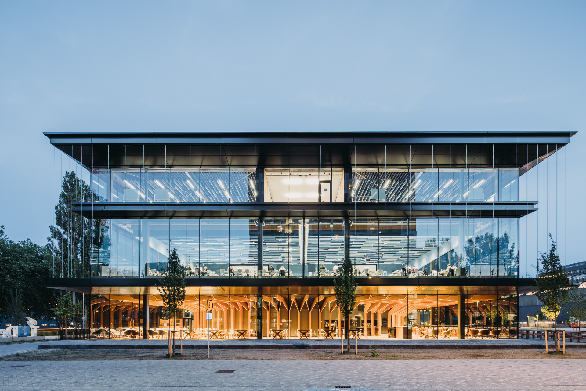 典范校园建筑：UNStudio 又一建成项目Echo，荷兰代尔夫特理工大学一个新型能源再生跨学科教学楼